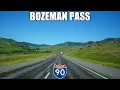 2K22 EP 82 Interstate 90 in Montana Bozeman Pass Bozeman
