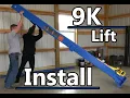 Two Post Lift Installation How To - TP9KACX 2P-9000AC