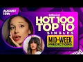 Mid-week Predictions Billboard Hot 100 Top 10 Singles August 15th 2026