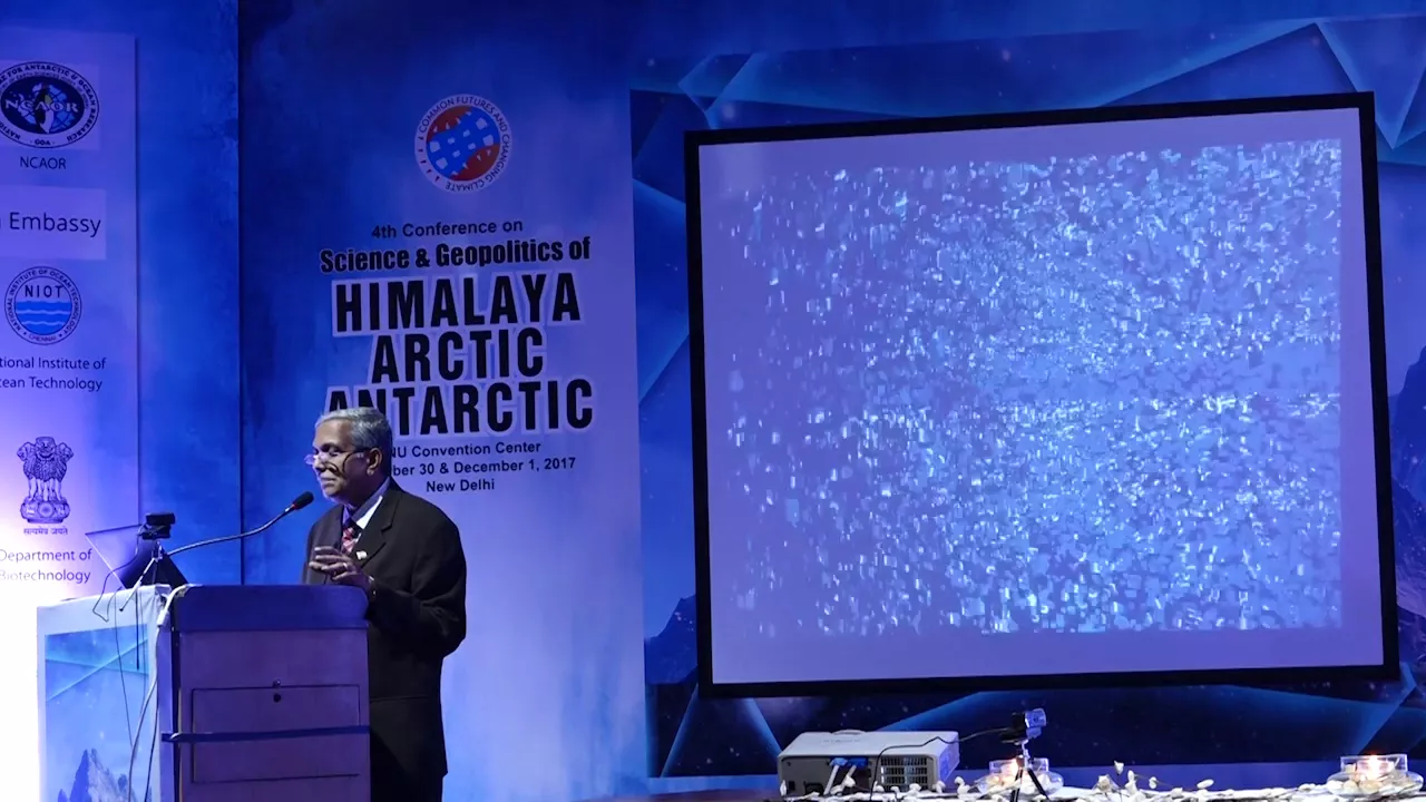 Dr M A Atmanand: Indian Arctic multi-sensor mooring (IndARC) observatory.