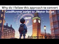 Why What is the Industry standard to converting script to script