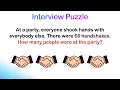 Handshake Problem Interview Puzzle