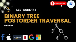 Leetcode 145 Binary Tree Postorder Traversal - Python