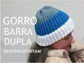 Lagu passo a passo de GORRO em TEAR CIRCULAR, gorro en telar circular - chacecol de tear