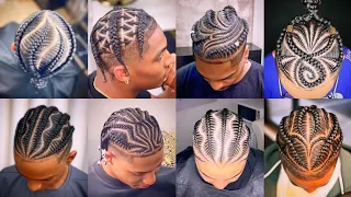 2025 Male Cornrow Hairstyles to Copy Unique Braids Cornrow Designs Trending for Men