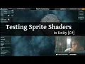 Nesh s Laboratory Testing Sprite Shaders Unity