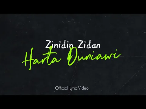 Download MP3 Zinidin Zidan - Harta Duniawi (Official Lyric Video)