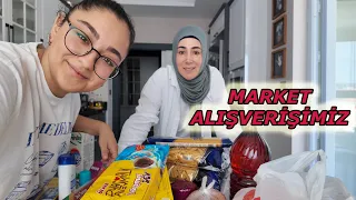 MARKET ALIŞVERİŞİMİZ NELER ALDIK NE KADAR TUTTU