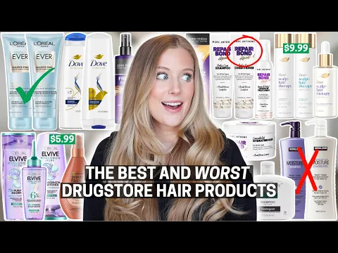 Download MP3 The Best \u0026 Worst Drugstore Hair Products | Drugstore Haircare Faves \u0026 Fails Part 3!