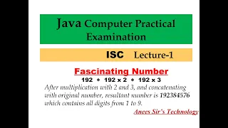 Java Board Practical Fascinating Number Practical Lecture 2 Easily Explained