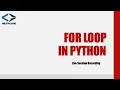 Loops range function for Loop in Python