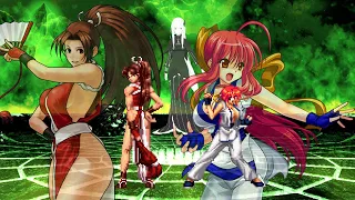  kof mugen mai shiranui vs kung fu girl akfgz sakura satou 