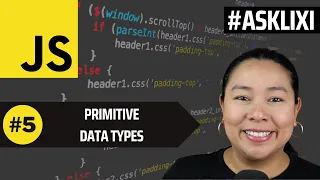 Chapter 5 Javascript Tutorial - Primitive Data Types