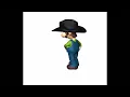 Luigi with hat dancing