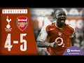 North London is red Tottenham Hotspur 4-5 Arsenal Classic highlights 2004
