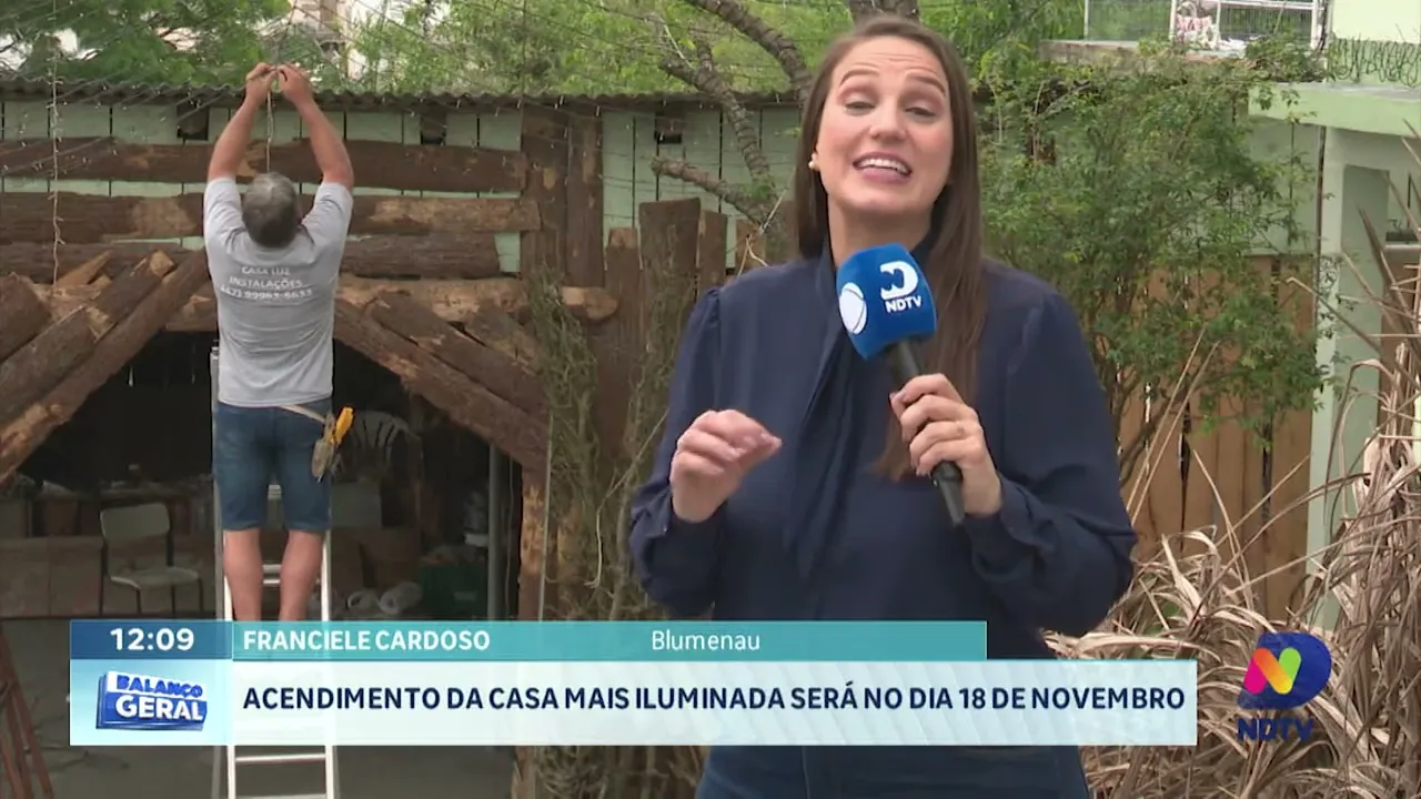 Acendimento oficial da casa mais iluminada será no dia 18 de novembro