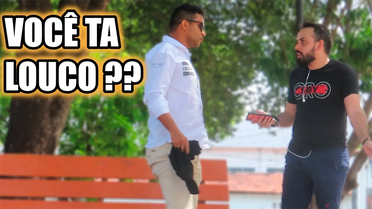 IRRITANDO ESTRANHOS NA RUA : MANDE A SUA #246