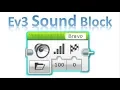 EV3 Sound Block Basics Hardware