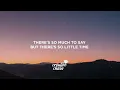 Dean Lewis - How Do I Say Goodbye (Lyrics)