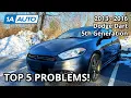 Top 5 Problems Dodge Dart Sedan 2013-2016 5th Generation