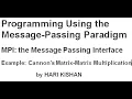 Message Passing MPI Cannons Algorithm Part01 - by HARI KISHAN