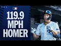 Giancarlo Stanton you are RIDICULOUS Hardest hit ball of the season