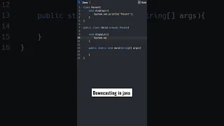 Downcasting in java Pahadi Coder