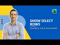 How to Show Specific Rows in Excel 3 Easy Methods for Any Situation