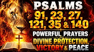 Psalms 91 23 27 121 35 140 Powerful Prayers for Divine Protection Victory Peace