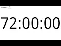 72 Hour Countdown Timer