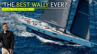 WALLY WOW!! ‘Our best ever’ they say – we sail the Wallywind 110 to see why