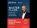 Masterclass at Miva Emmanuel Lubanzadio