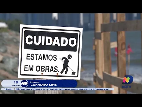 Alargamento da praia em Balneário Camboriú altera trajeto do tradicional passeio de barco