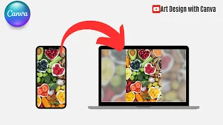 How to Convert Vertical Into A Horizontal in Canva Tutorial