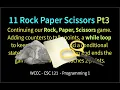 11 Rock Paper Scissors Python Pt3