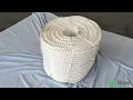 24mm White Nylon Rope 220m Coil Demo BuyRope