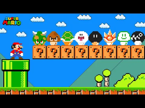 Download MP3 Super Mario Bros. but there are MORE Custom Mushroom All Enemies!