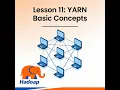 Lesson 11 Yet Another Resource Negotiator YARN - Basic Concepts