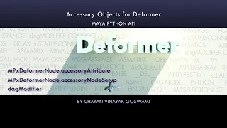 Maya Python API 15 - Accessory Objects