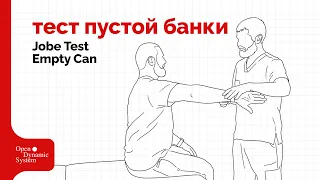 Тест Джоба / пустой банки (Jobe Test / Empty Can) - плечевой сустав