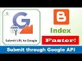 Google Indexing API for Blogger Website Full tutorial in Hindi Hindi