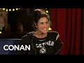 Sarah Silverman Gets High With Her Dad Stepmom CONAN on TBS