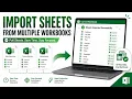 Stop Copying Sheets Between Excel Files Merge Workbooks in Seconds