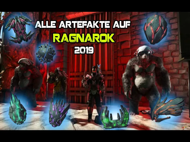 ARK Ragnarok Artefakte Map ️
