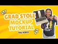 Create a Grad Stole in Canva FREE Template included Beginner-Friendly for Pro and Free Users