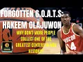 Forgotten G O A T s - Hakeem Olajuwon Basketball Cards