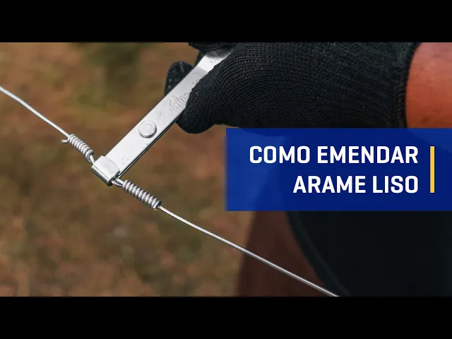 Vídeo do produto - Como fazer emendas com chave charrua