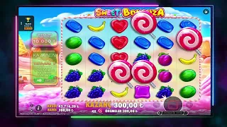 SLOT OYUNLARI | SWEET BONANZA 2500 | KASA BİR ANDA UÇTU !! #slot #slotoyunları