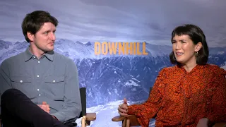 Downhill Zach Woods Zoe Chao Movie Interview ScreenSlam