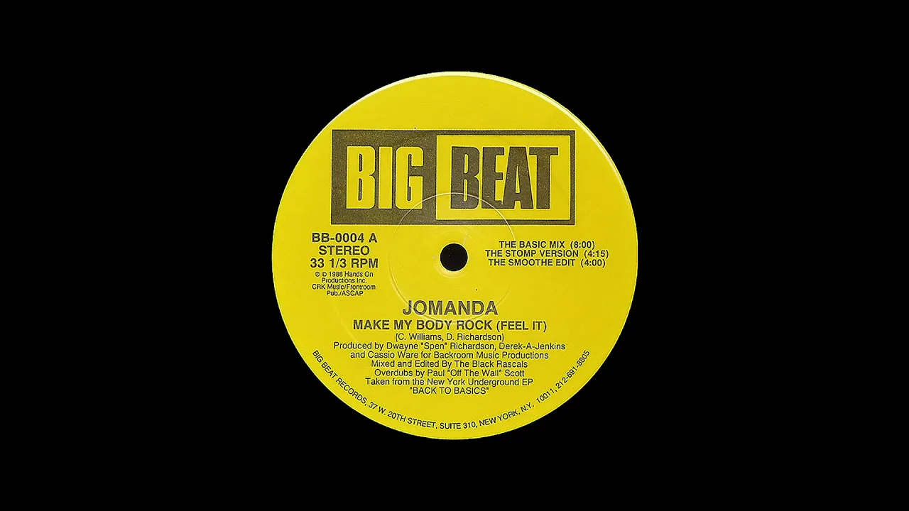 Jomanda - Make My Body Rock